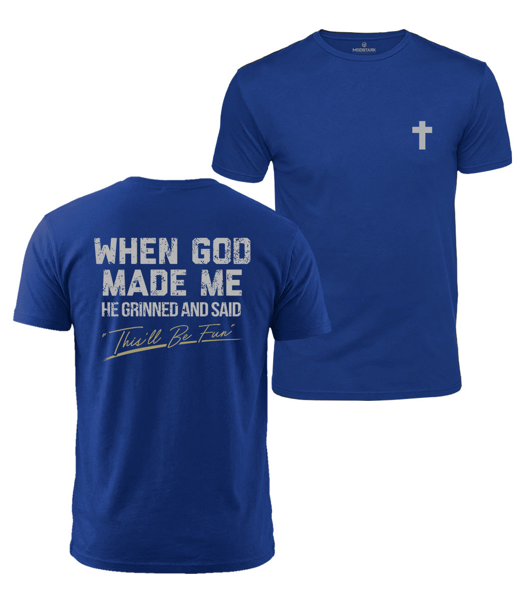 God-Made Cotton T-Shirt