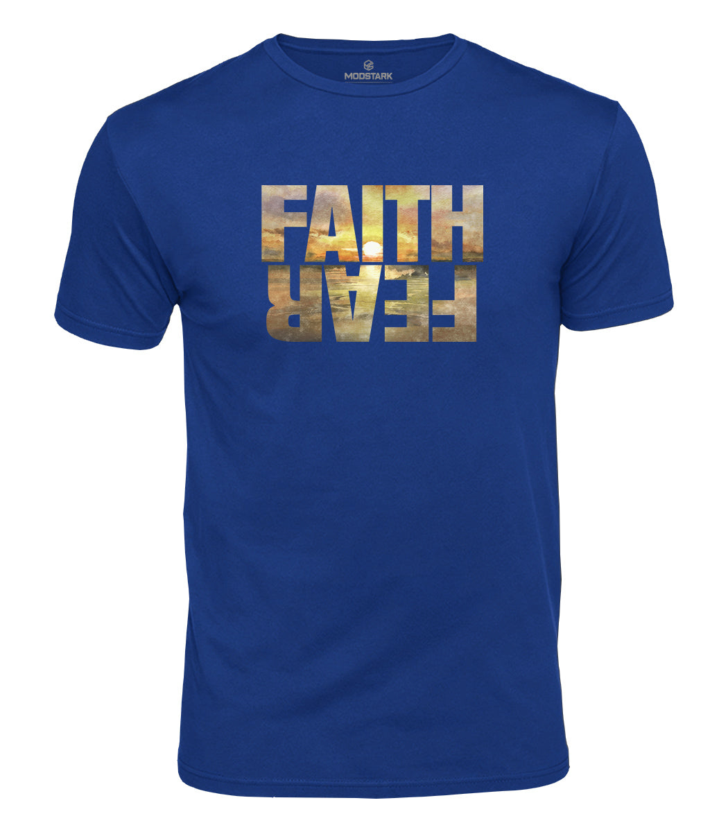 Faith Over Fear Cotton T-Shirt