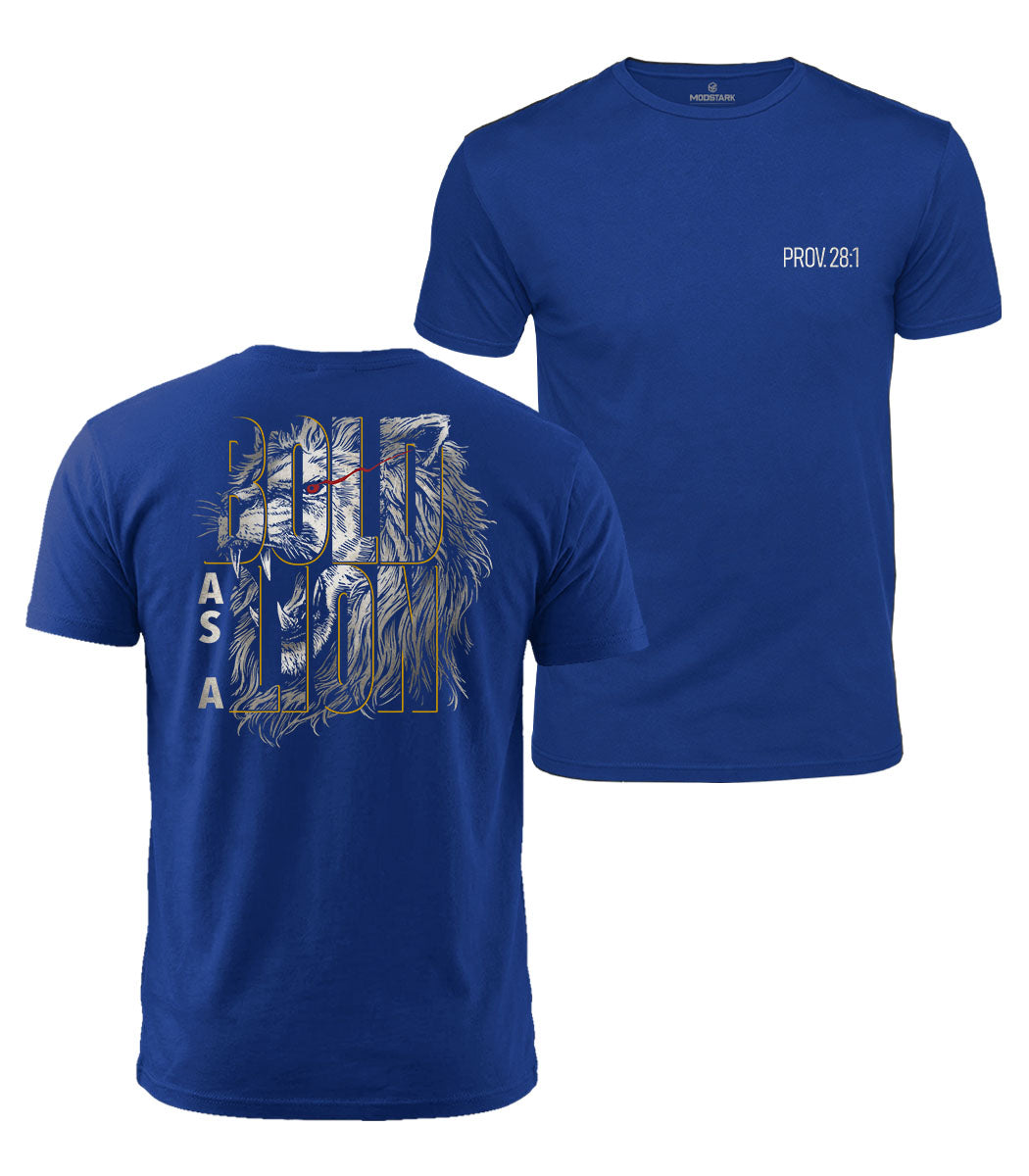 Bold As A Lion Cotton T-Shirt