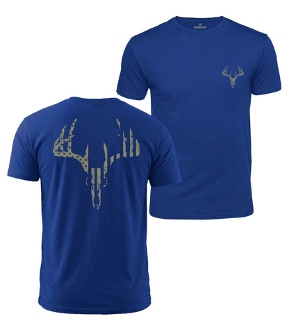 Deer Skull Cotton T-Shirt