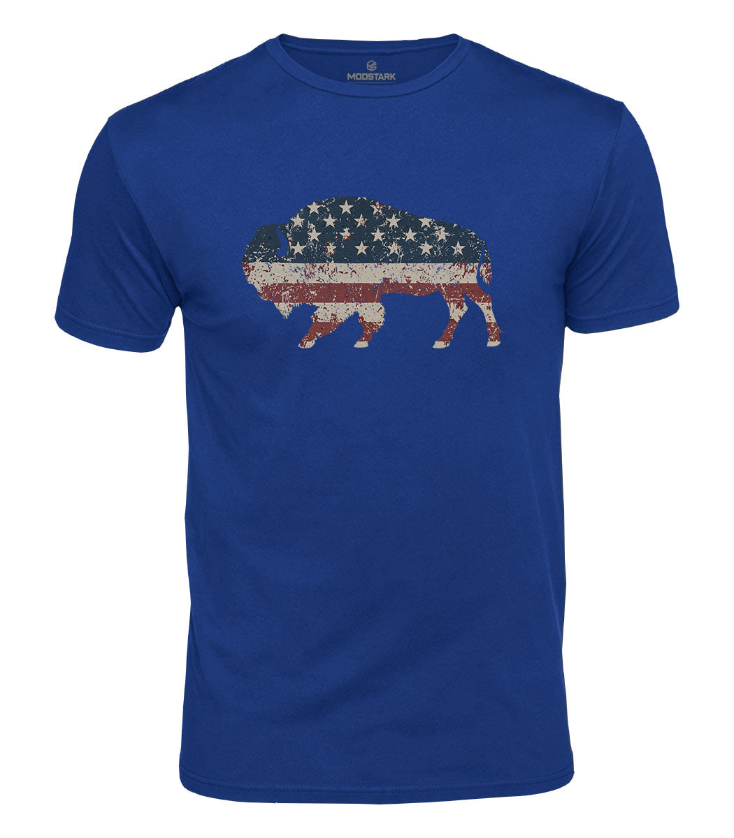 American Bison Cotton T-Shirt