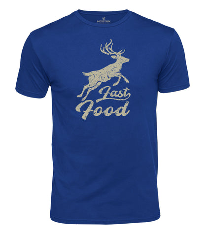 Fast Food Deer Cotton T-Shirt