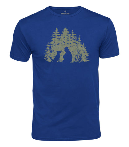 Camping With My Dog Cotton T-Shirt