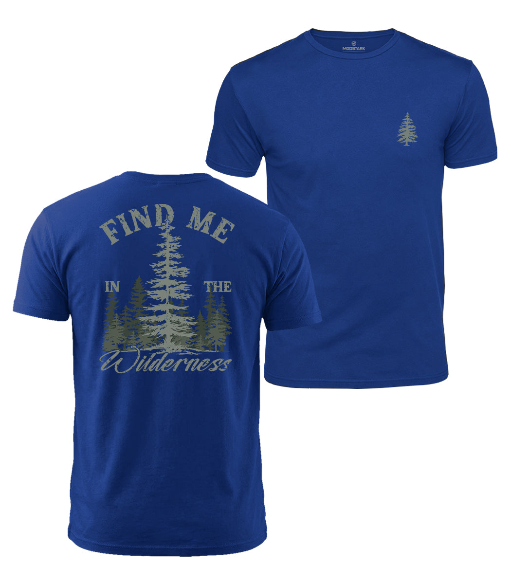 Wilderness Pine Forest Cotton T-Shirt