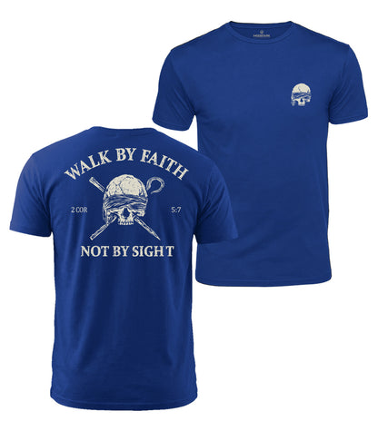 Walk By Faith Cotton T-Shirt