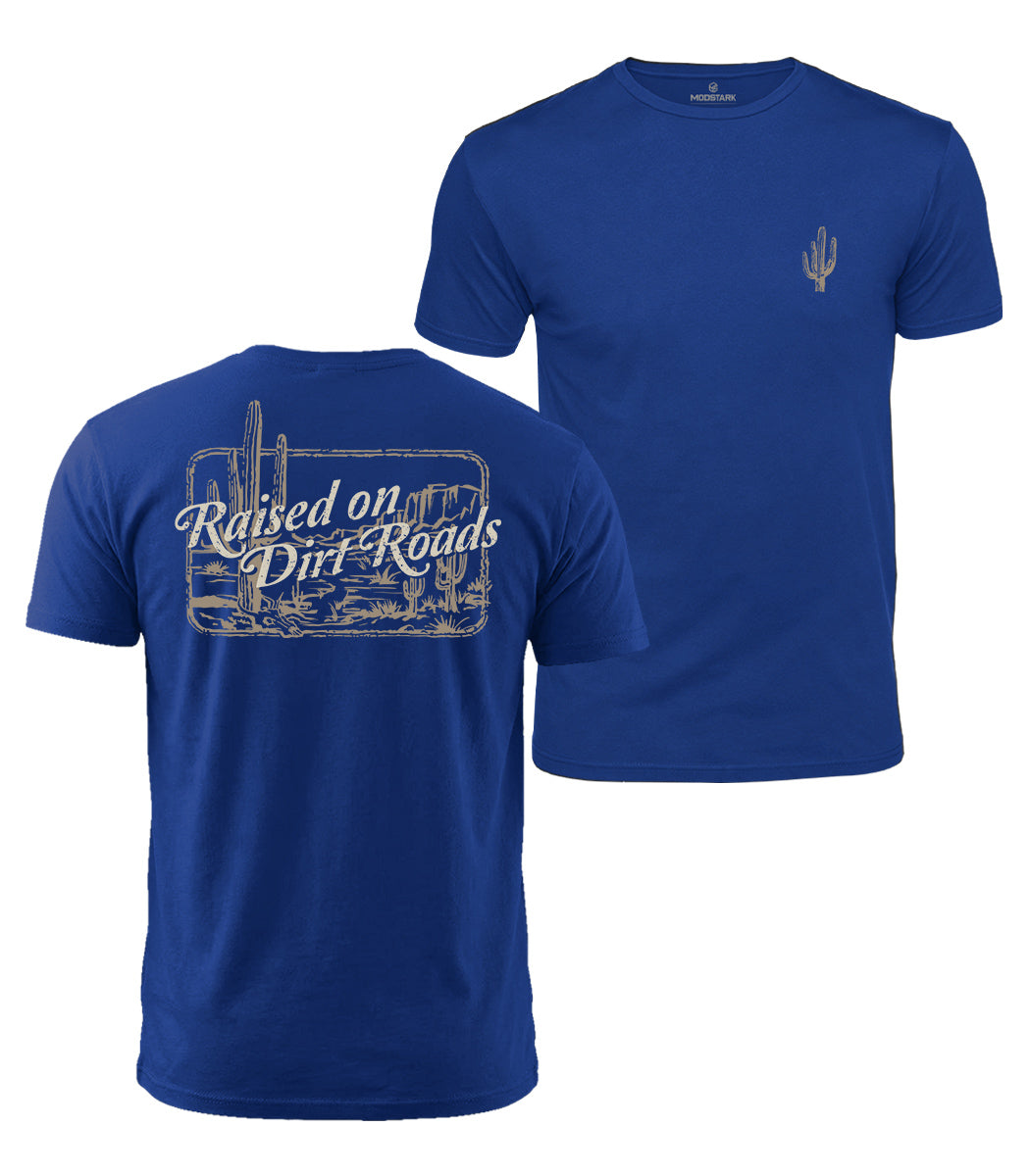 Raised On Dirt Roads Cotton T-Shirt