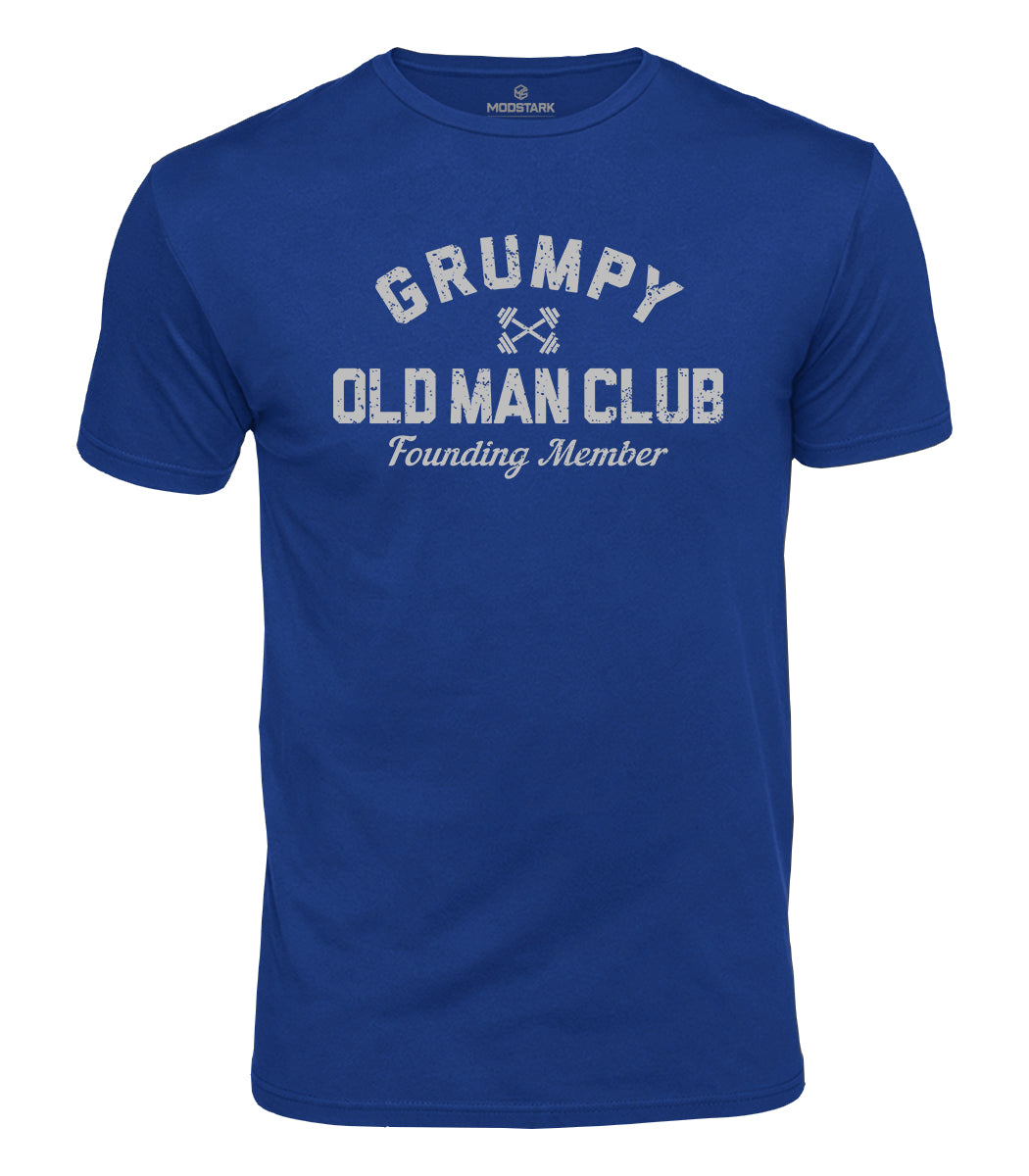 Grumpy Old Man Club Cotton T-Shirt