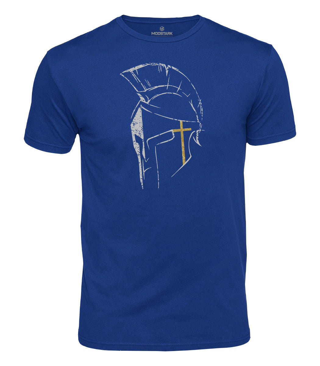 Spartan Faith Helmet Cotton T-Shirt