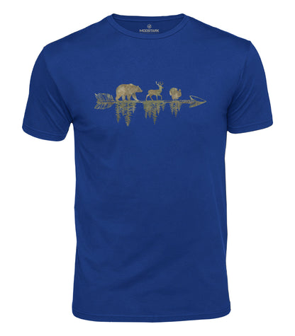 Wildlife Arrow Forest Cotton T-Shirt