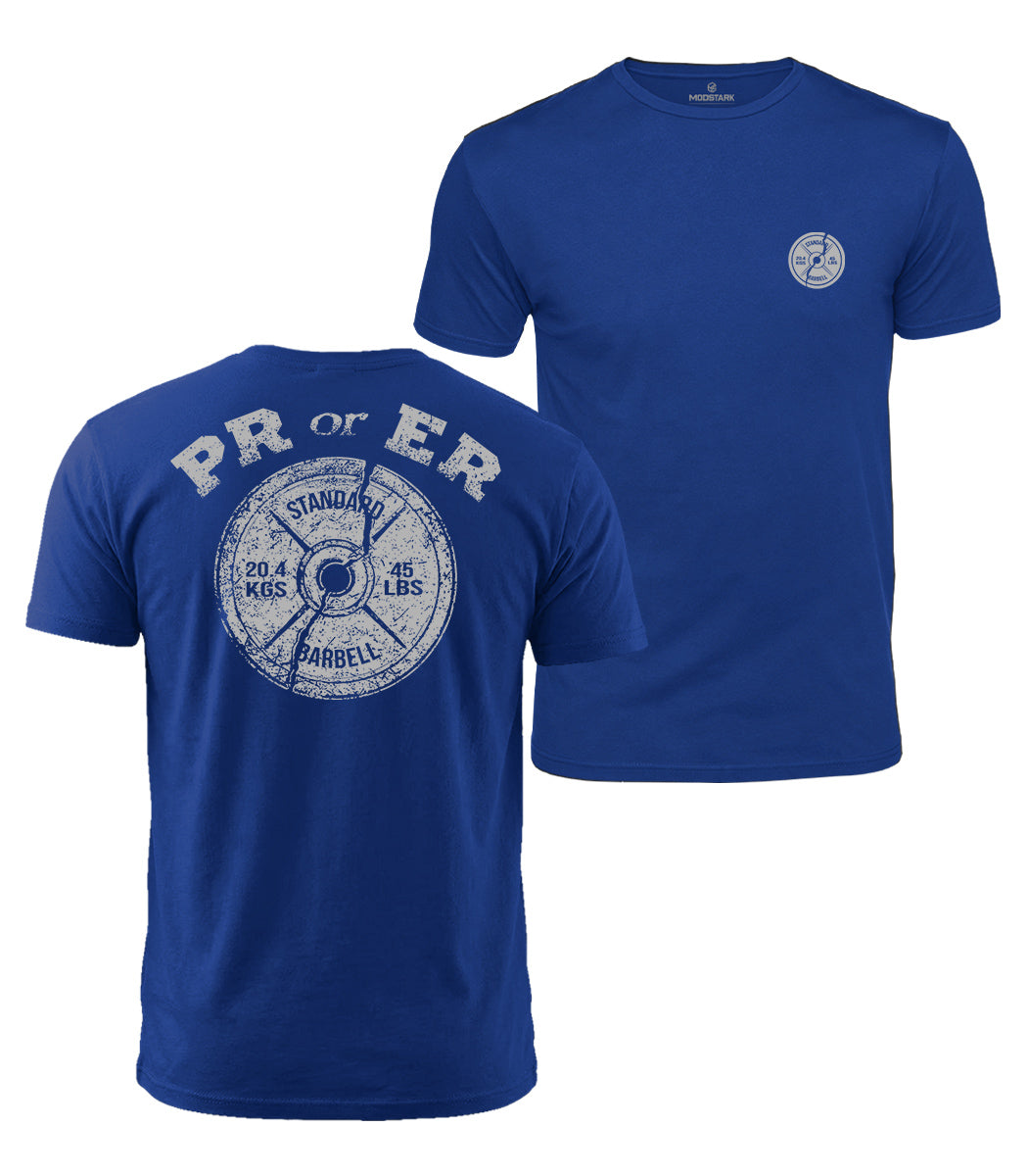 PR Or ER Barbell Cotton T-Shirt