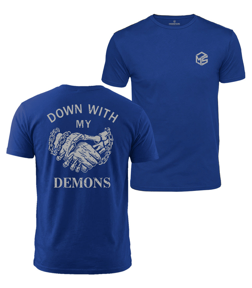 Down With My Demons Cotton T-Shirt