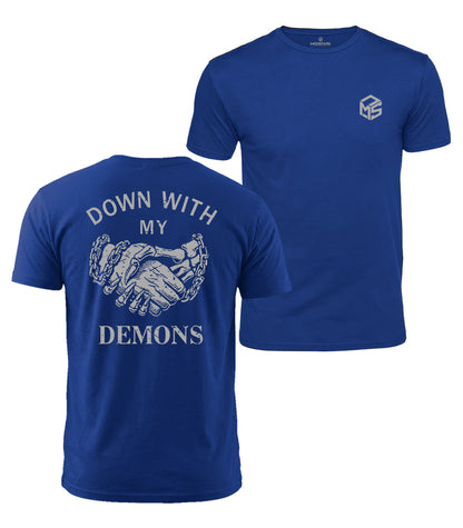 Down With My Demons Cotton T-Shirt