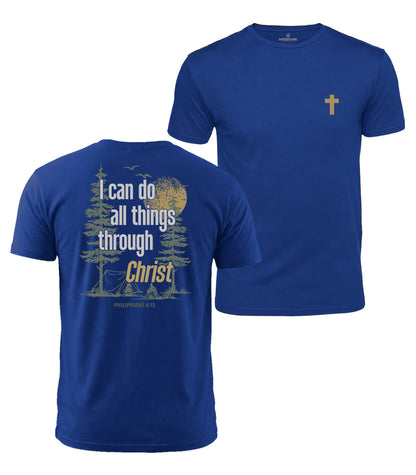 Through Christ Strength Cotton T-Shirt