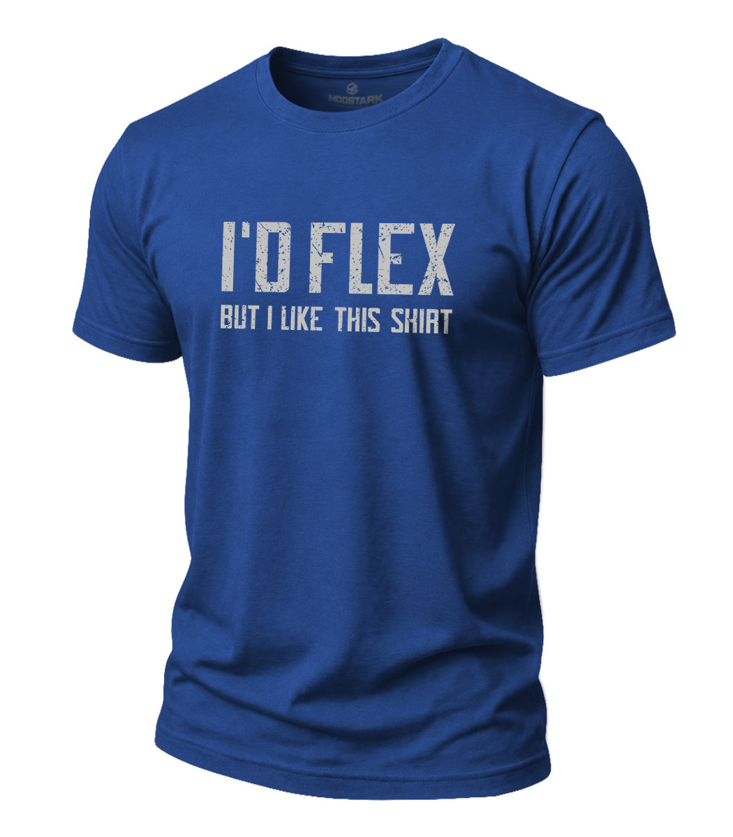 Funny Flex Gym Cotton T-Shirt