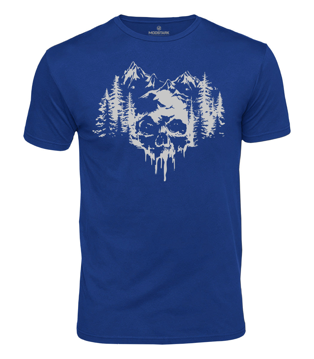 Skull Forest Cotton T-Shirt