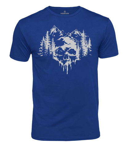 Skull Forest Cotton T-Shirt