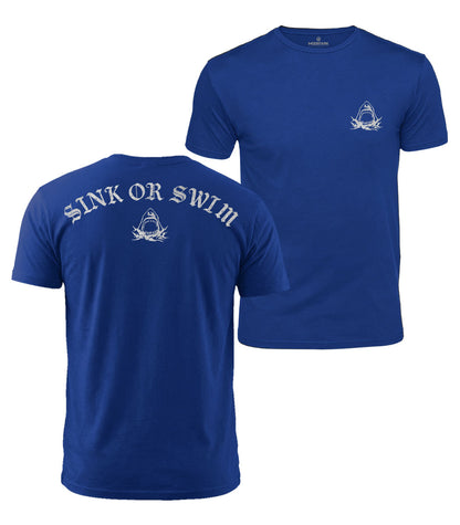 Sink Or Swim Shark Cotton T-Shirt