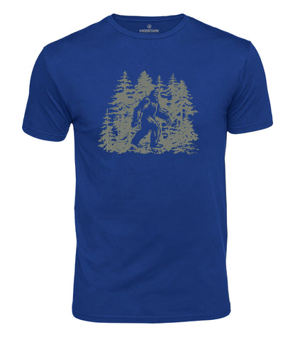 Bigfoot Forest Cotton T-Shirt