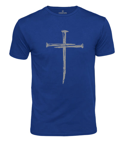 Nail Cross Cotton T-Shirt