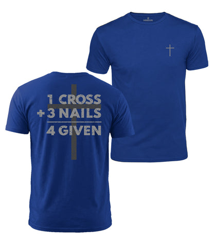 Forgiven Cross Cotton T-Shirt