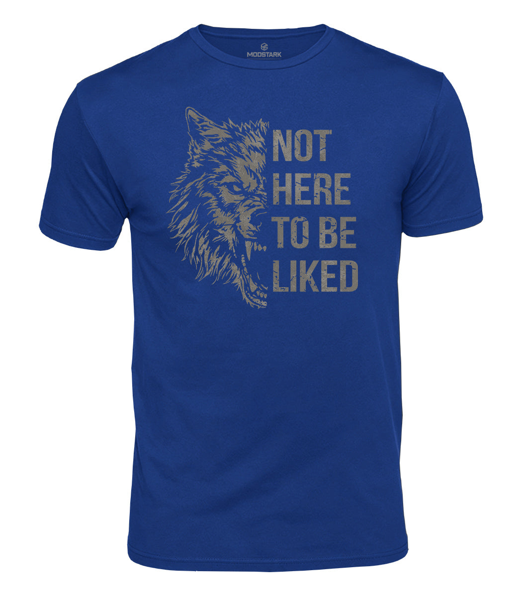 Not Here To Be Liked Cotton T-Shirt