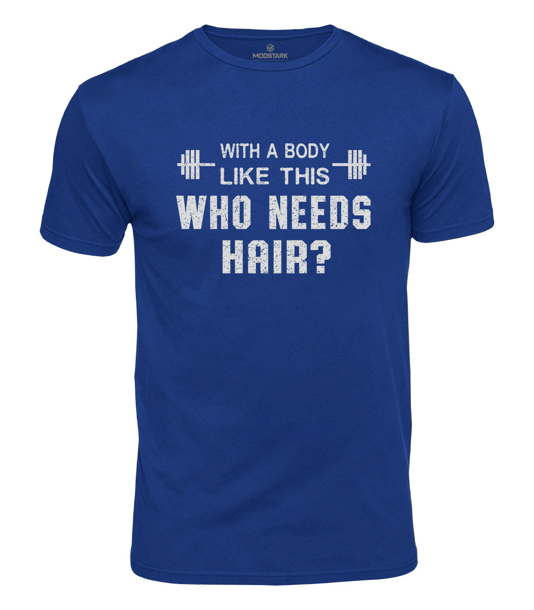 Who Needs Hair Cotton T-Shirt