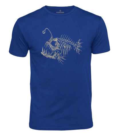 Anglerfish Skeleton Cotton T-Shirt