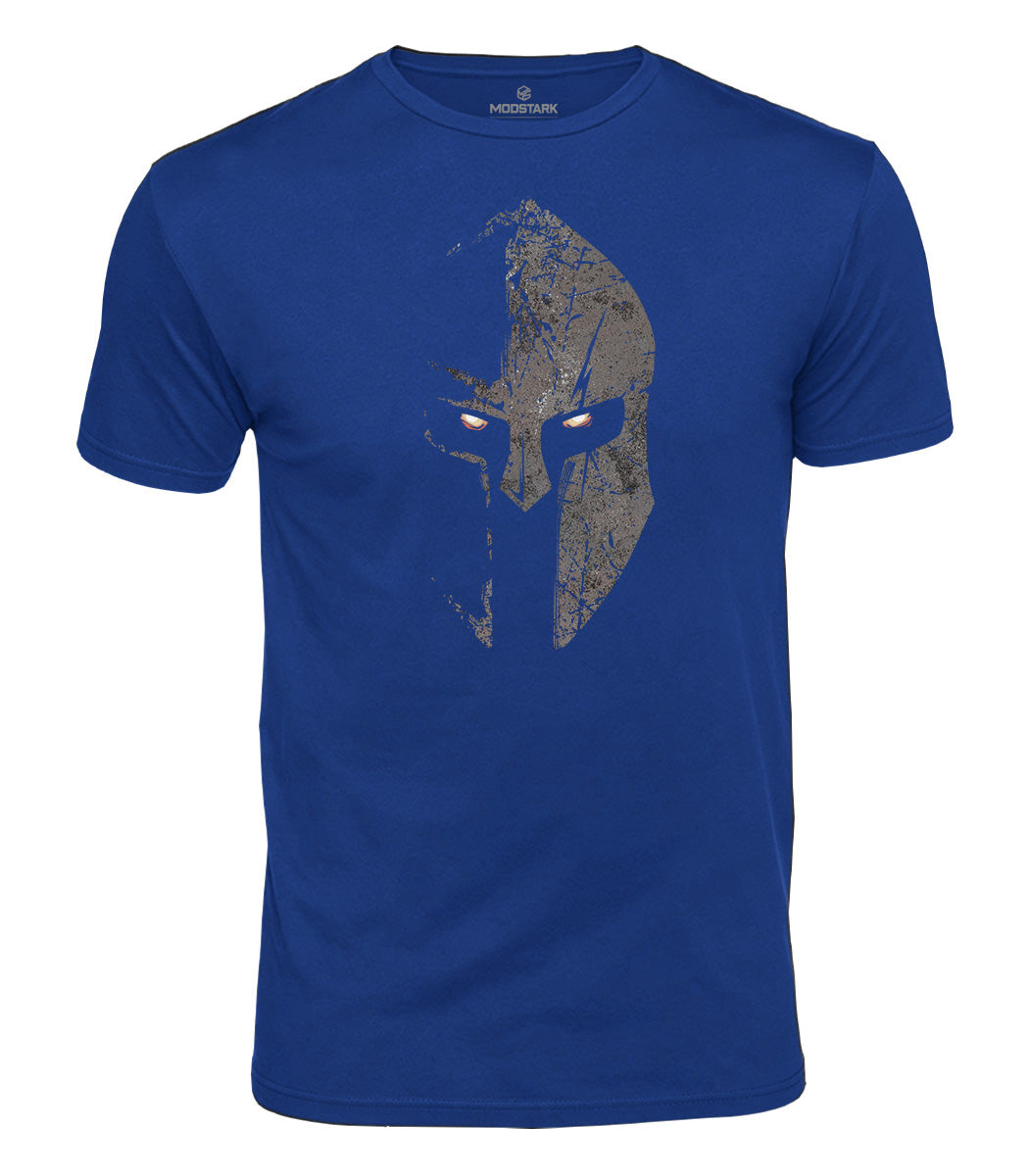 Spartan Helmet Graphic Cotton T-Shirt