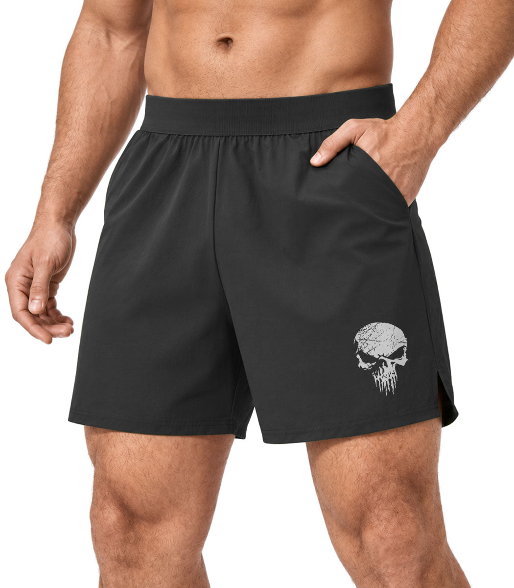 Skull Athletic Shorts