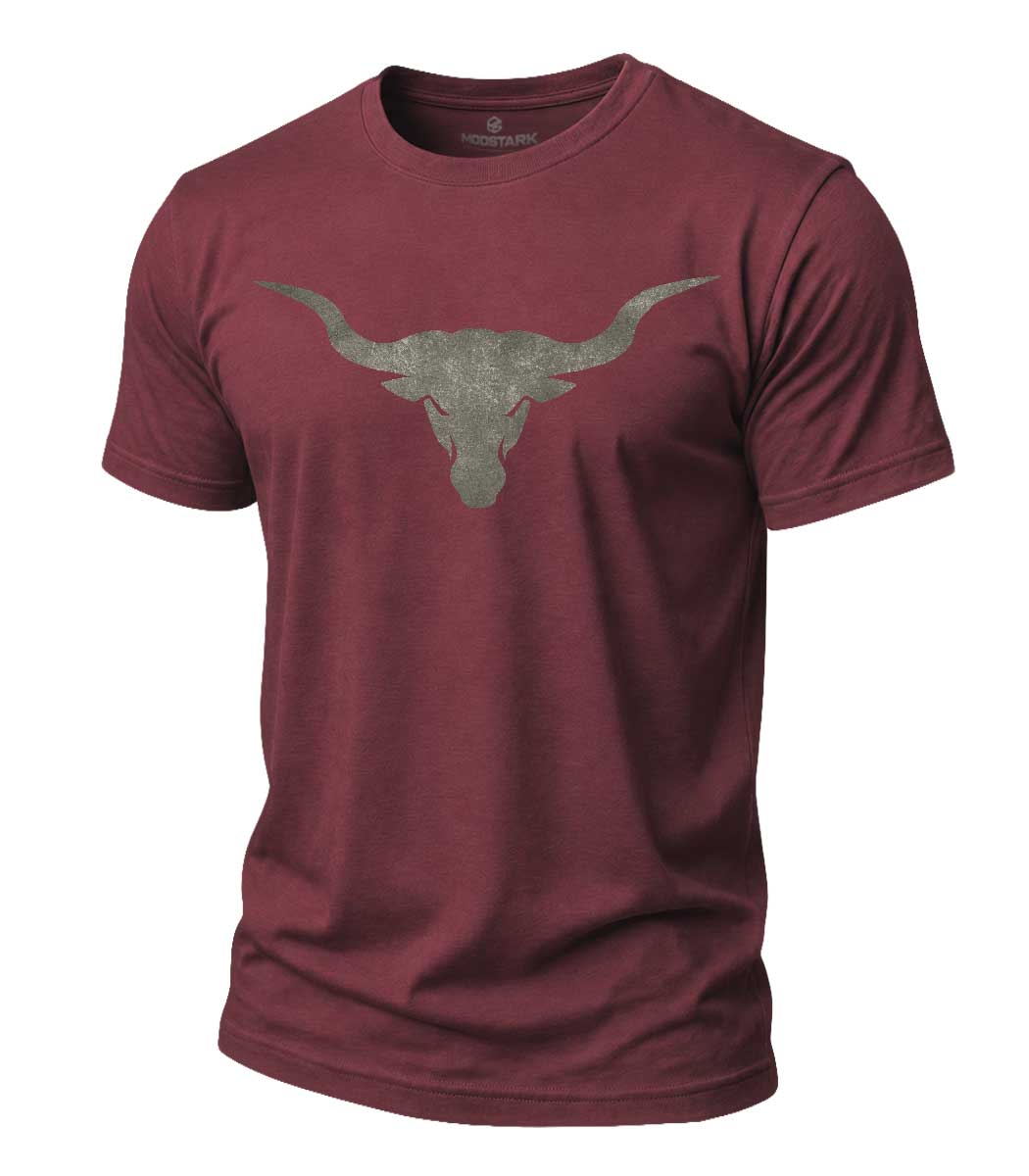 Iron Longhorn Cotton T-Shirt