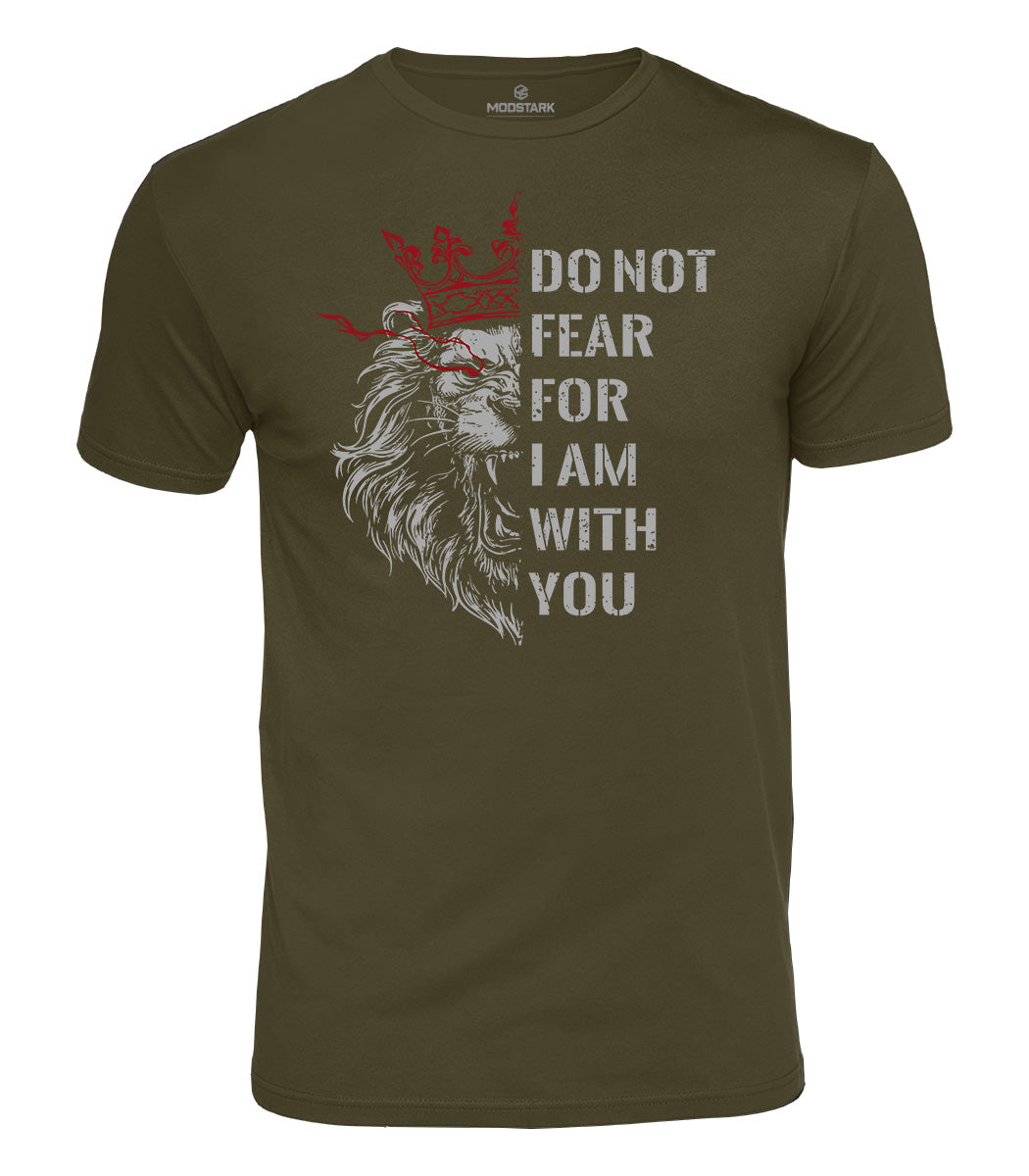 Do Not Fear Lion Cotton T-Shirt