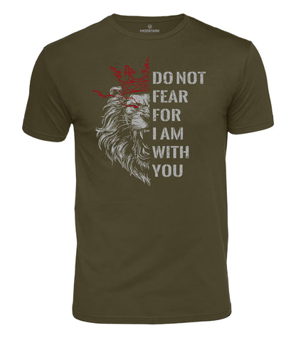 Do Not Fear Lion Cotton T-Shirt