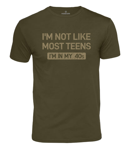 I'm In My 40s Humor Cotton T-Shirt