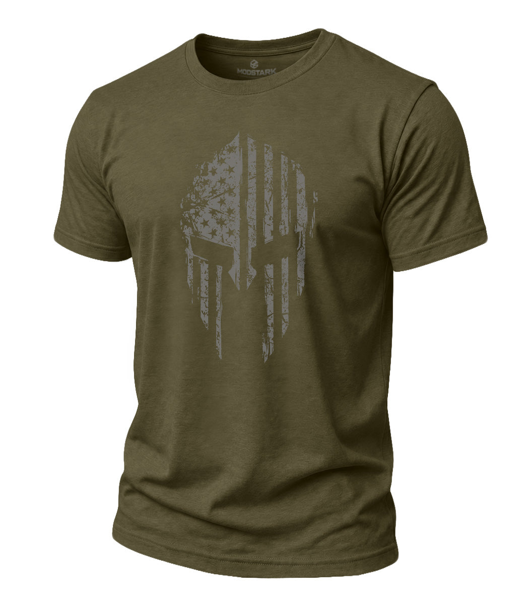 USA Spartan Cotton T-Shirt