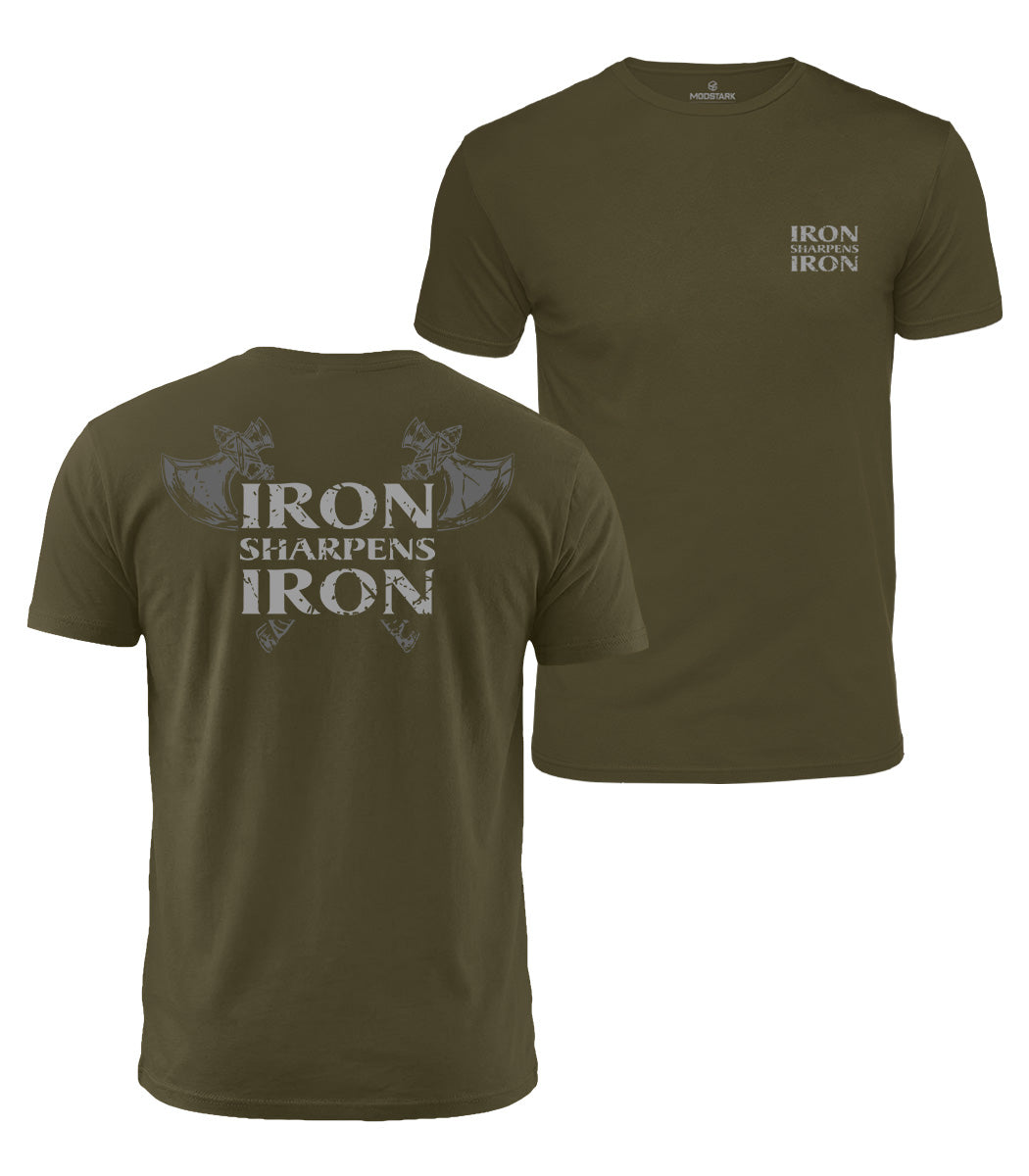 Iron Sharpens Iron Cotton T-Shirt