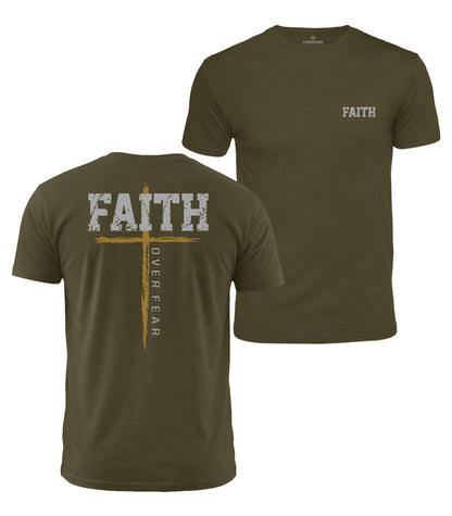 Faith Over Fear Cotton T-Shirt