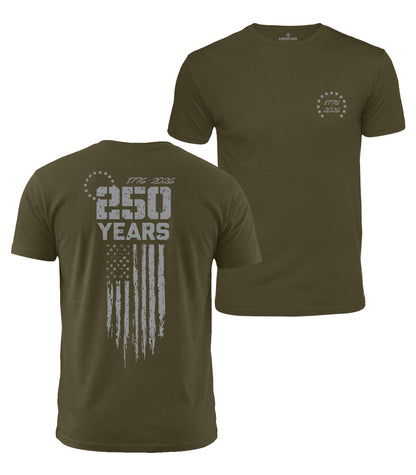 USA 250th Anniversary Cotton T-Shirt