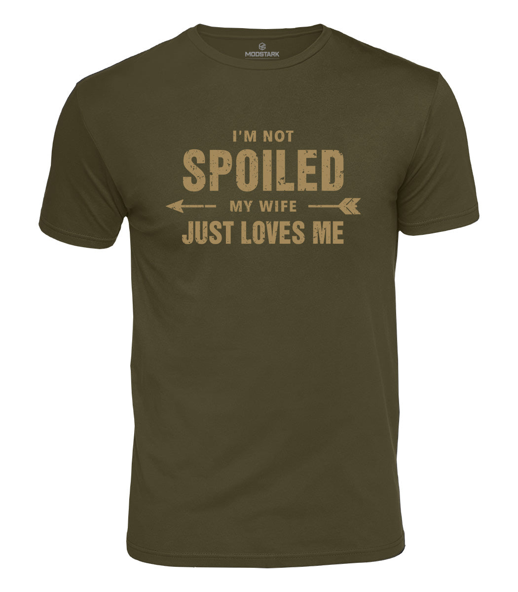 My Wife Just Loves Me Cotton T-Shirt