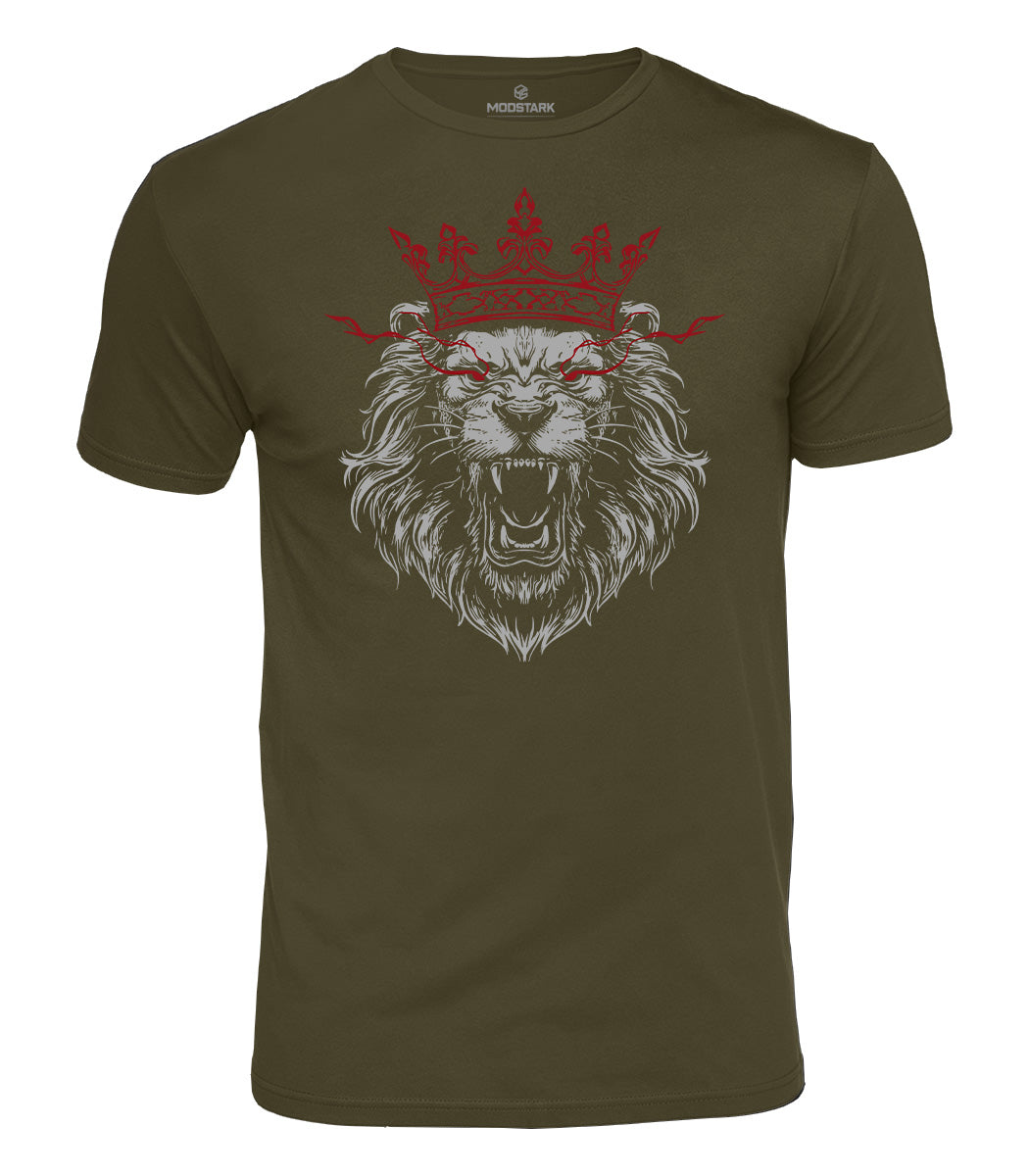 King Lion Graphic Cotton T-Shirt