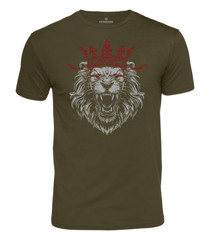 King Lion Graphic Cotton T-Shirt
