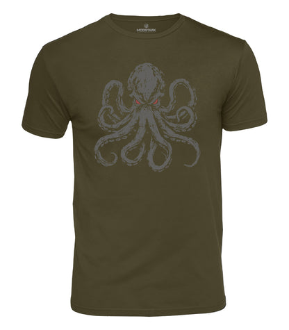 Kraken Octopus Cotton T-Shirt