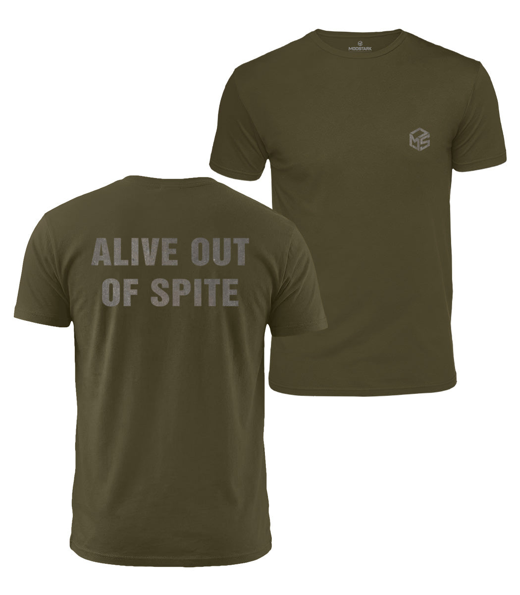 Alive Out Of Spite Cotton T-Shirt