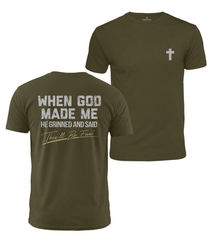 God-Made Cotton T-Shirt