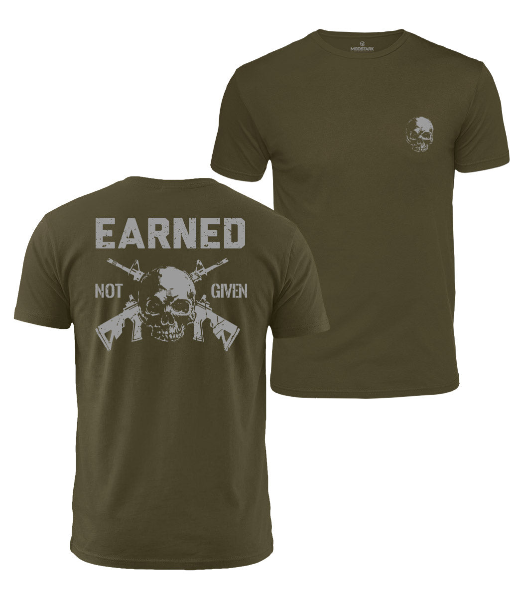 Earned Not Given Cotton T-Shirt