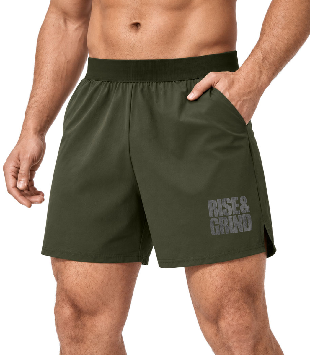 Rise and Grind Athletic Shorts