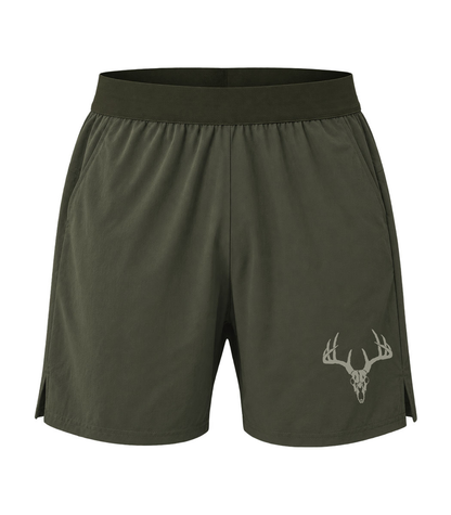 Deer Skull Athletic Shorts