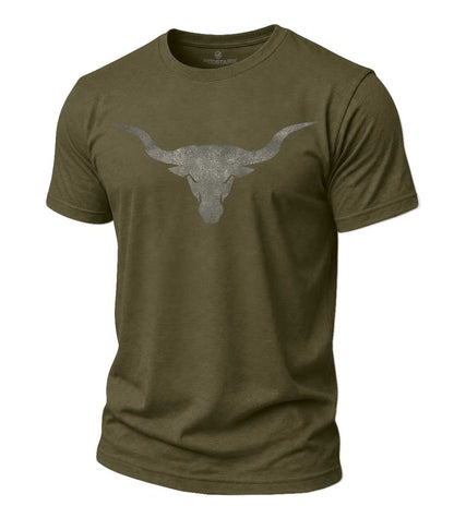Iron Longhorn Cotton T-Shirt