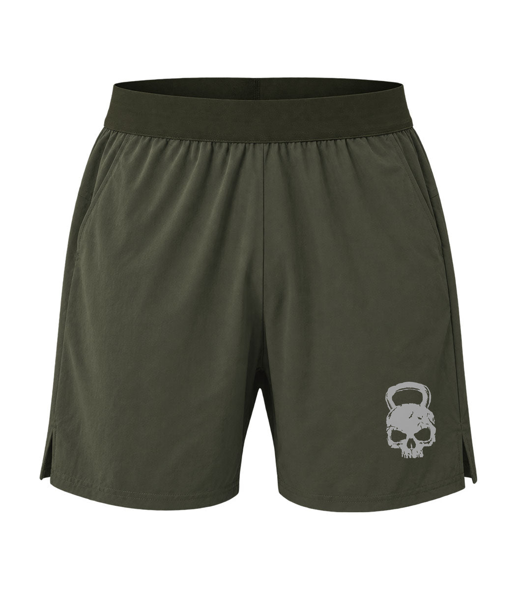 Kettlebell Skull Athletic Shorts