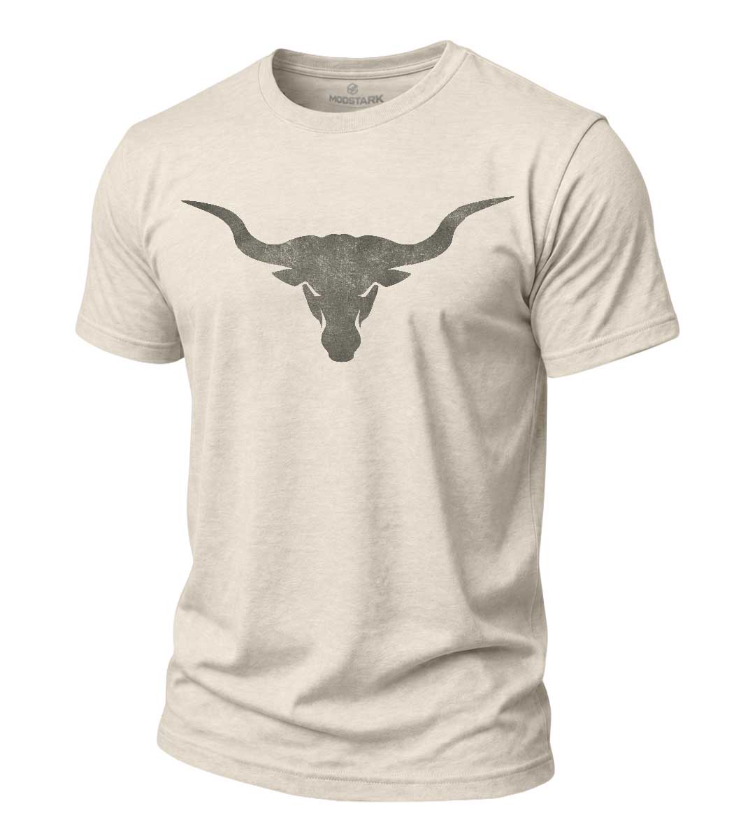 Iron Longhorn Cotton T-Shirt